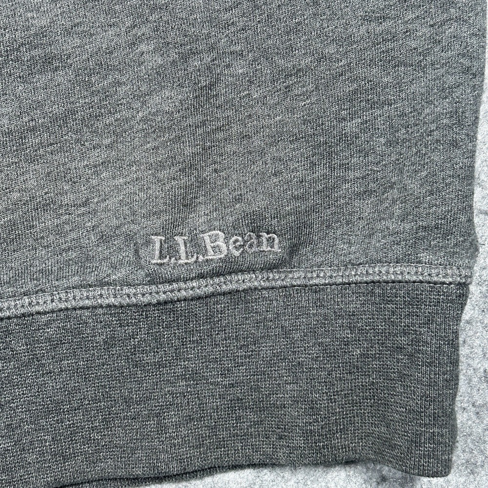 L.L. Bean Pullover‎ Sweater Men's Size Small Reg Grey Traditional Fit V Notch - Picture 7 of 11